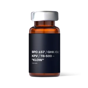 KLOW PEPTIDE – BPC-157/GHK-CU/KPV/TB500 INJECTIONS 3MG/10MG/3MG/3MG/ML (5ML)